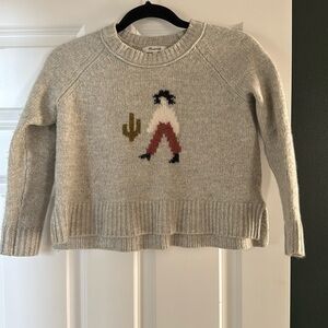 Madewell merino wool cowboy sweater